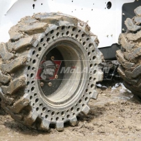 McLaren solid cushion tires for skid steer loaders - Bobcat S220